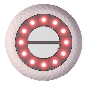 RENÉVIE LED/EMS Device with illuminated red light ring